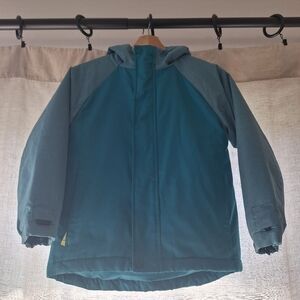 All in Motion Green Aqua Windbreaker